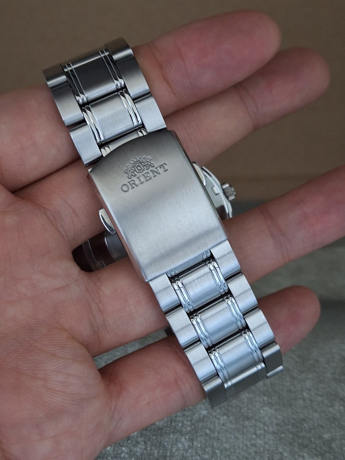 오리엔트 오토메틱 청판 시계 판매합니다 상품이미지3