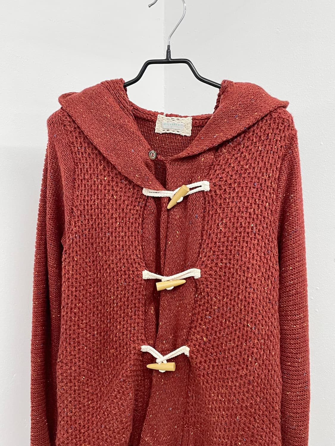 모리 울 블렌디드 떡볶이 가디건 상품이미지4