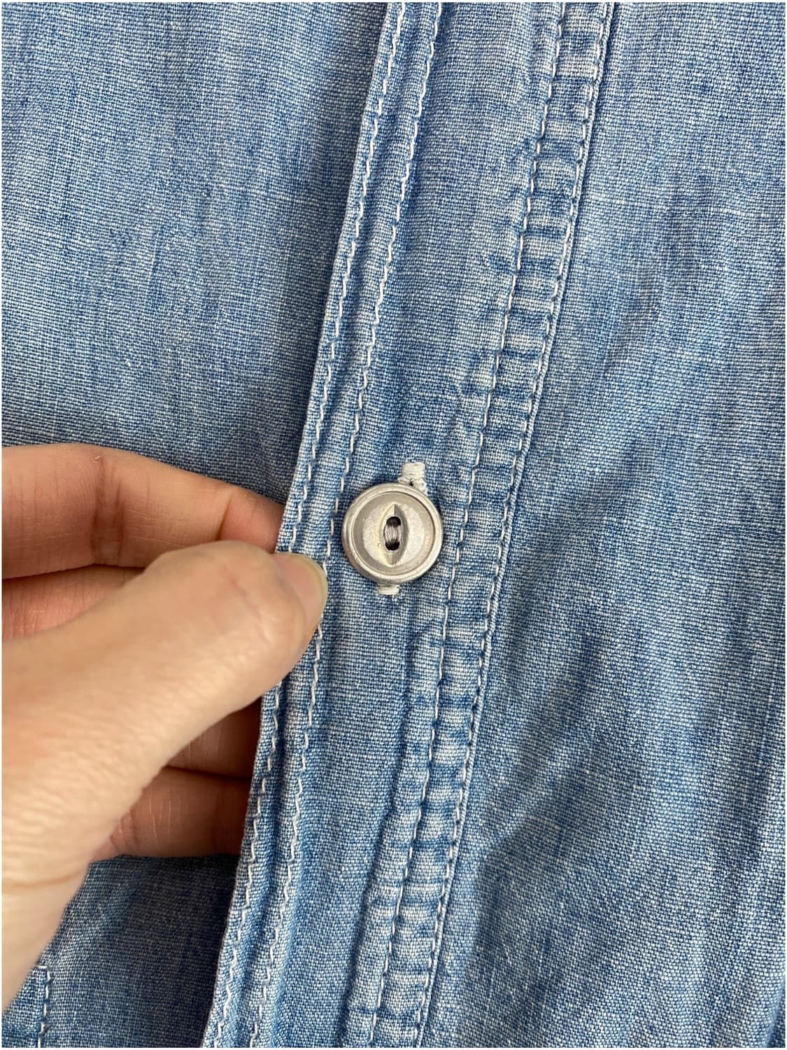 사사프라스 샴브레이 셔츠 상품이미지9