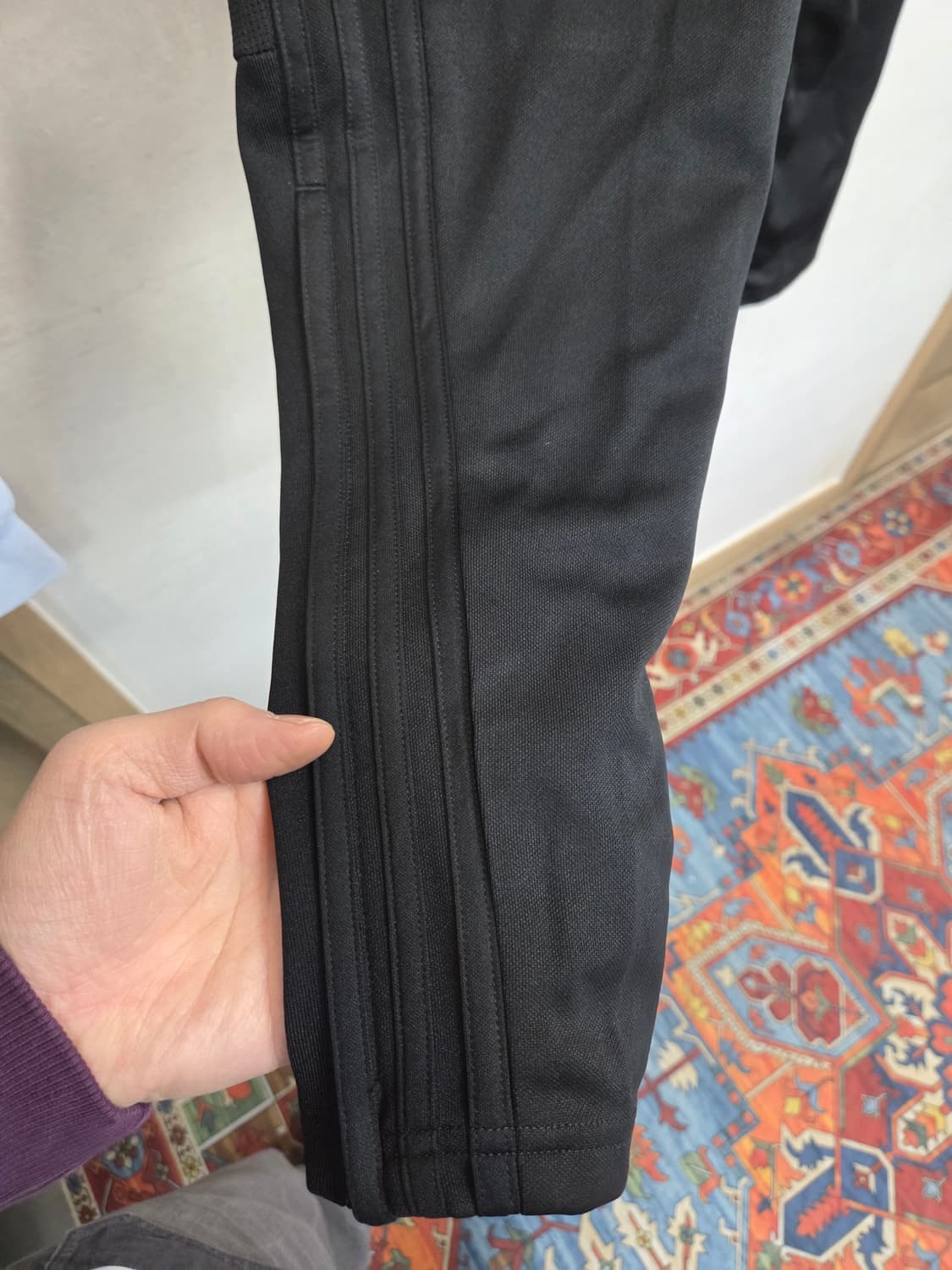 아디다스 콘디보 18 블랙삼선 기능성 팬츠 L 상품이미지4