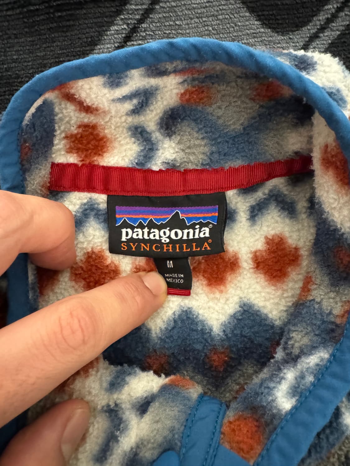 파타고니아 신칠라 스냅 티 풀 오버 클리프 언더워터 블루 상품이미지4