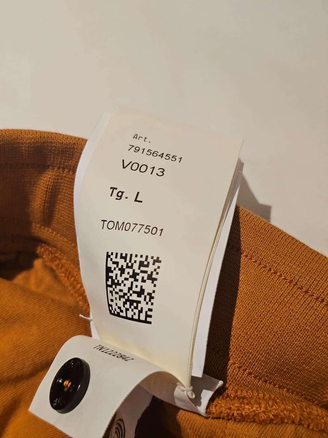 스톤아일랜드  가먼트 다이드 코튼 플리스 카고 스웨트팬츠 (새 상품) 상품이미지6