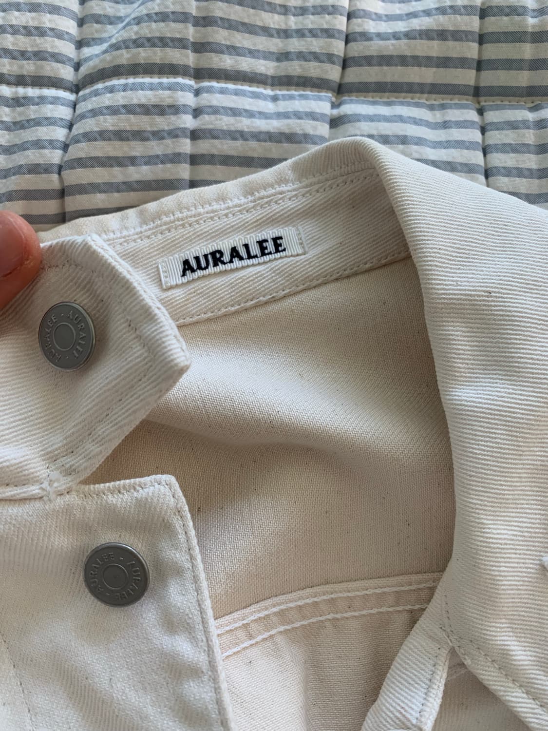 AURALEE 오라리 데님 재킷 상품이미지6