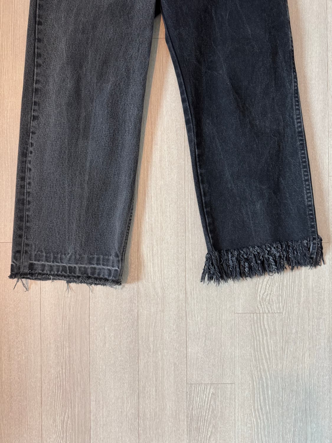 77circa 블랙 데님 S 상품이미지5