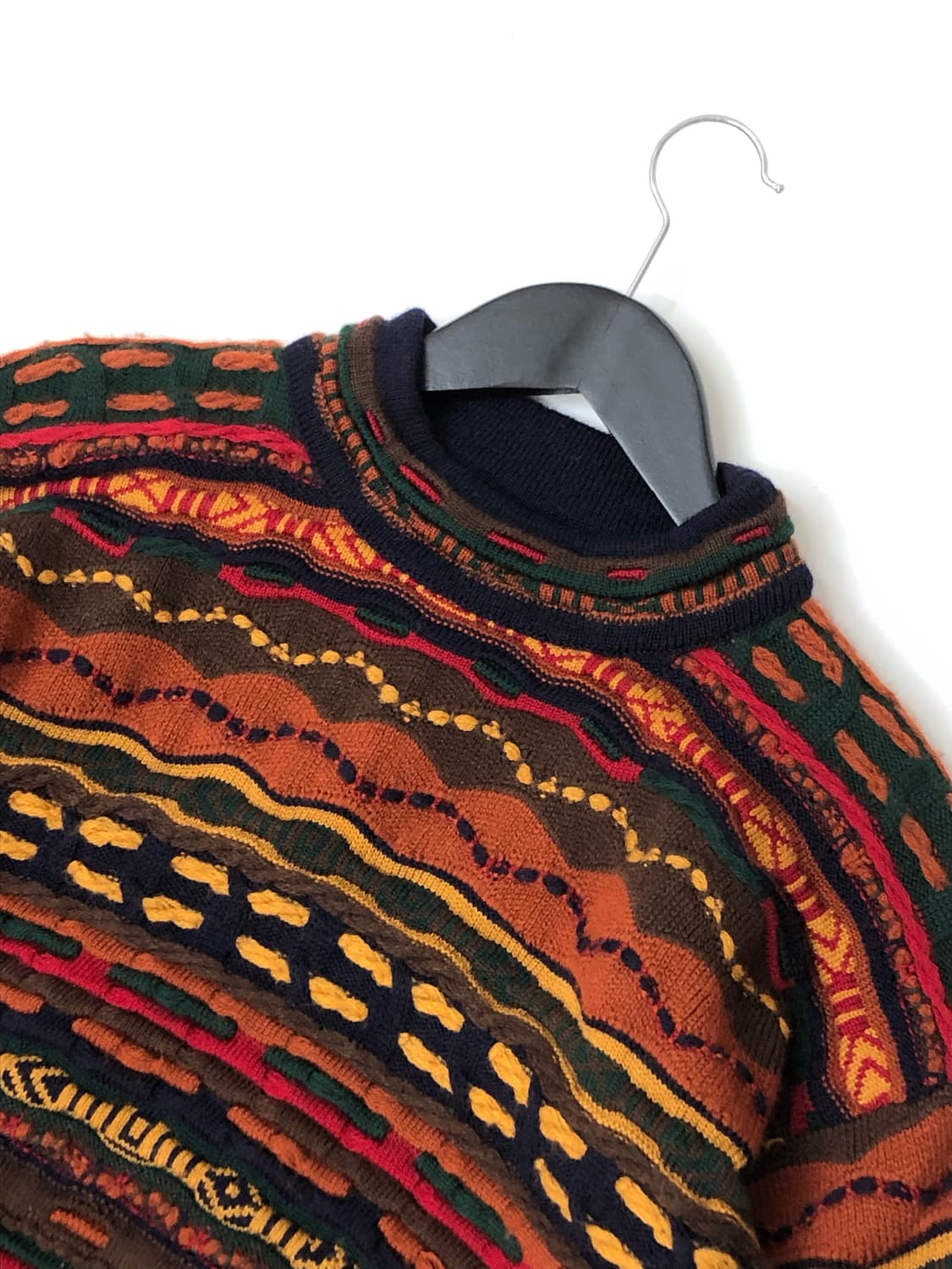 Coogi 쿠지 퓨어 울 케이블 니트  상품이미지1