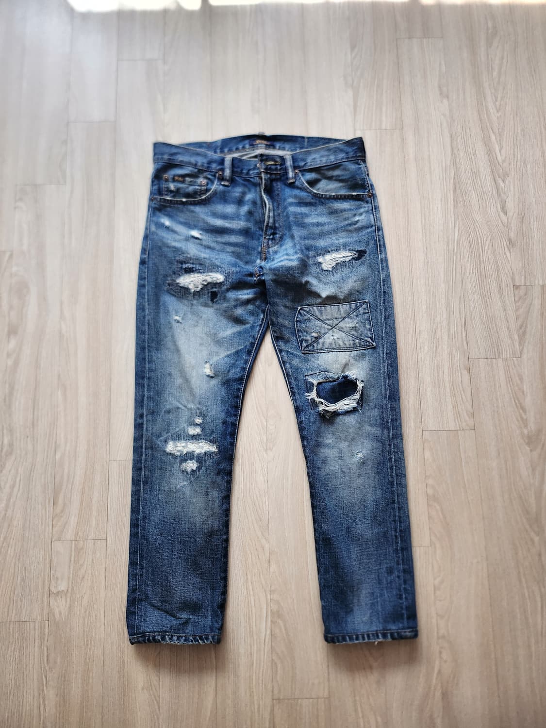 폴로랄프로렌 워싱패치청바지(30/32 상품이미지1