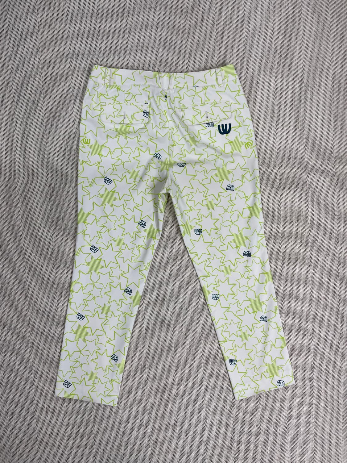 MU SPORTS 별 패턴 골프 바지 30인치 상품이미지2