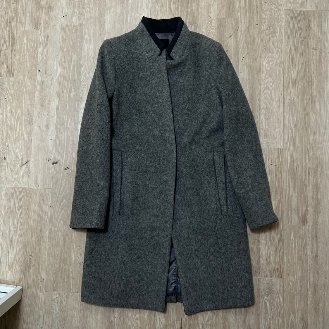 지고트 여성 모직 레이온 싱글 코트 44-55  상품이미지1