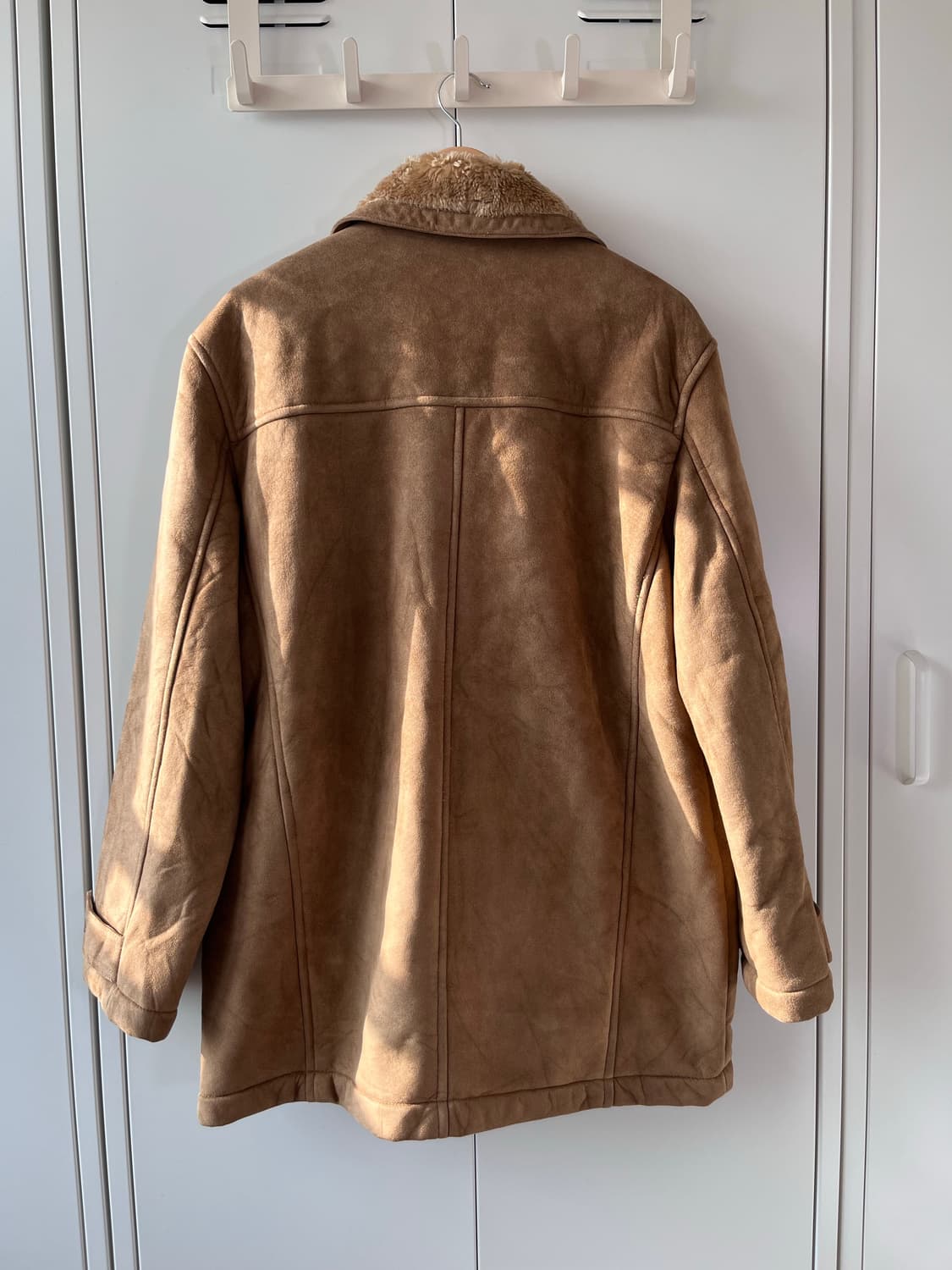 빈티지 스웨이드 무스탕 퍼코트 상품이미지9