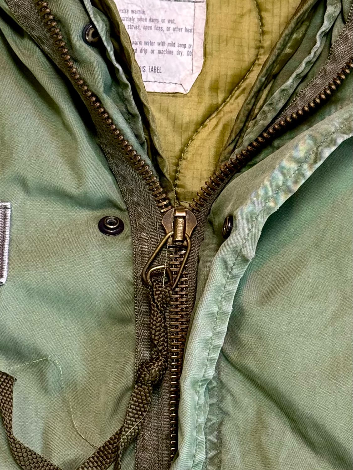 50s USARMY M-51 피쉬테일 파카 오리지널 밀리터리 상품이미지5