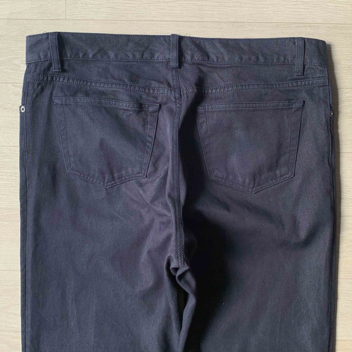 빈티지 00s 헬무트 랭 로우 실크 데님 팬츠 상품이미지5
