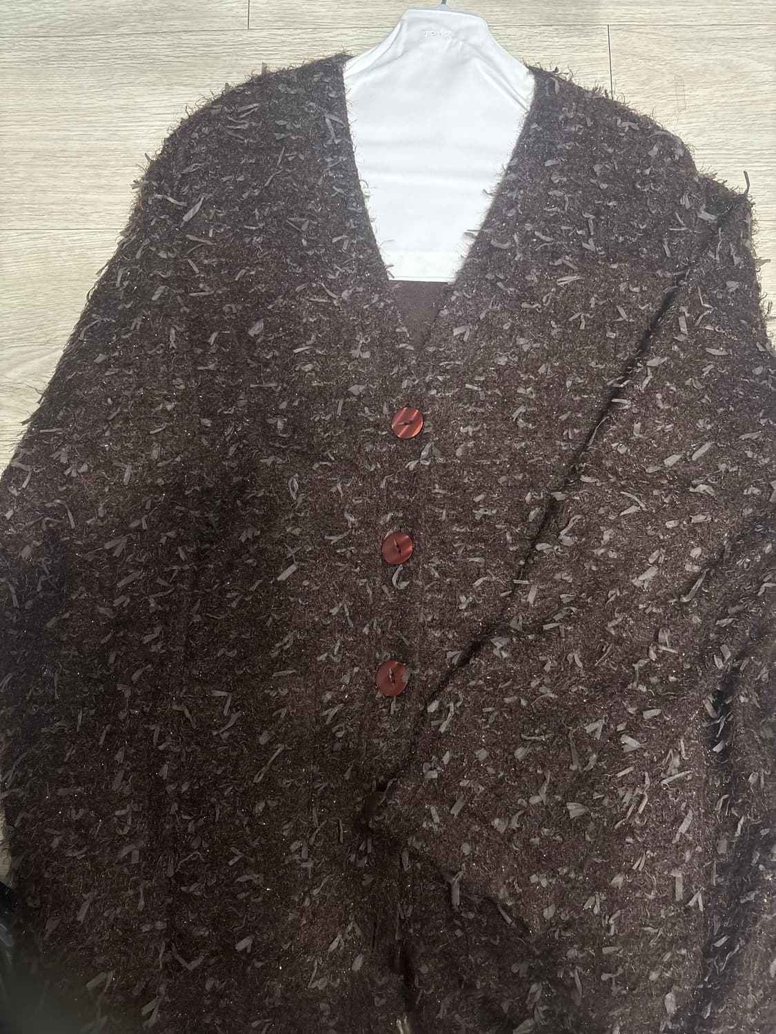 Teak 티크 서울 부클 니트 가디건 상품이미지1