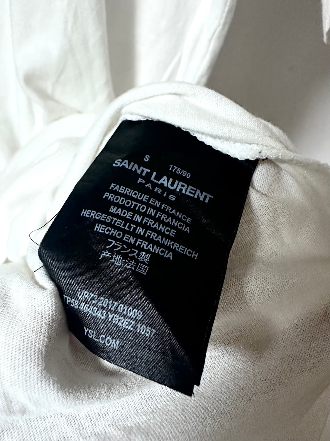 Saint Laurent 15fw Signature Logo 슬리브 상품이미지6