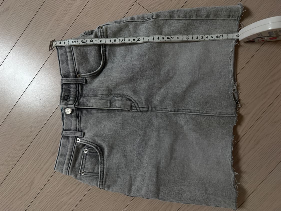 페일제이드 청스커트 빈티지워싱 M 상품이미지2
