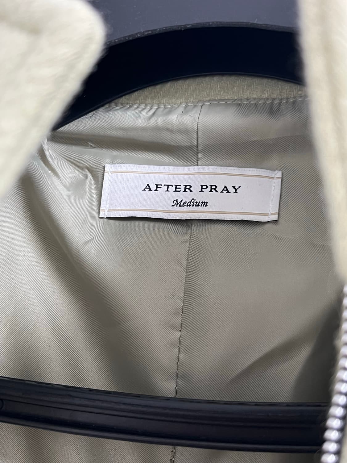 애프터프레이 해링턴자켓 아보카도 색상 상품이미지3