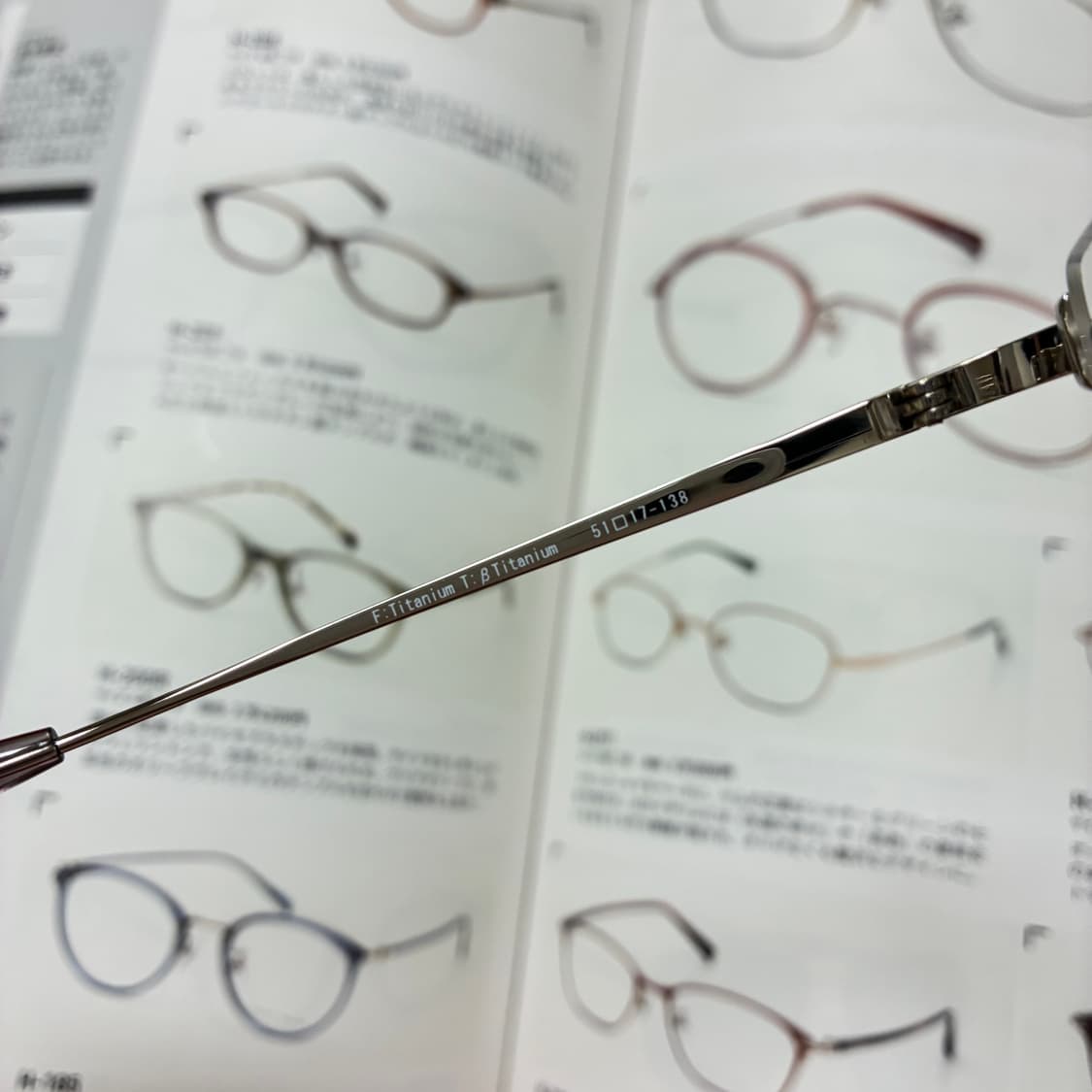 REIZ 무테 티타늄 실버 일본 안경 상품이미지7