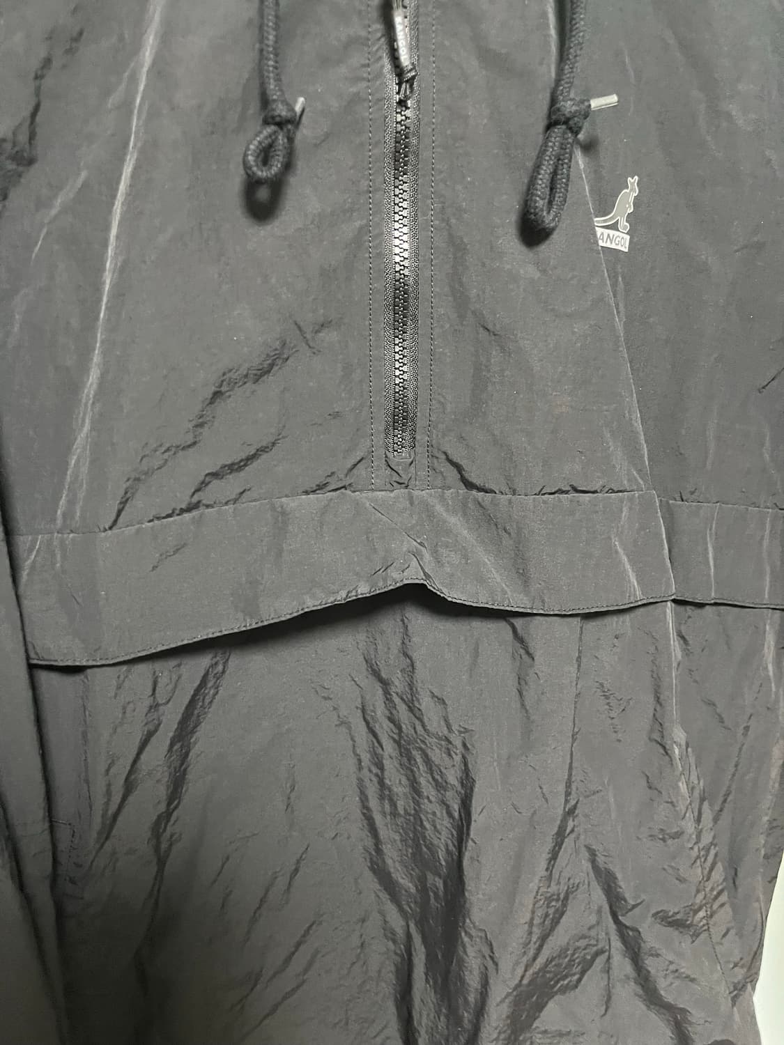 캉골 블랙 아노락 바람막이 상품이미지4