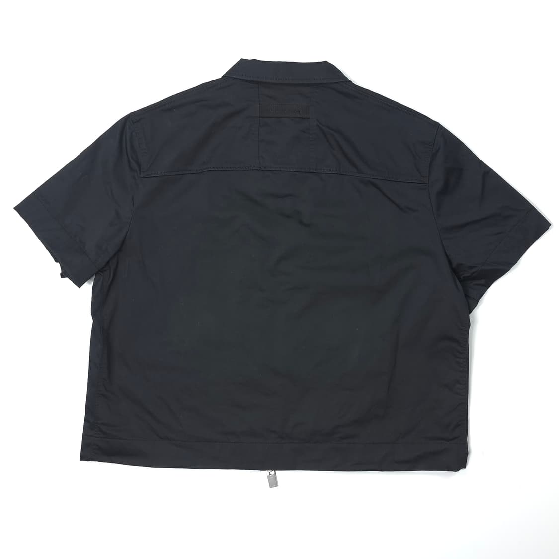 알릭스 팬텀로고 코튼 반팔 집업셔츠 블랙 (XL) 상품이미지2