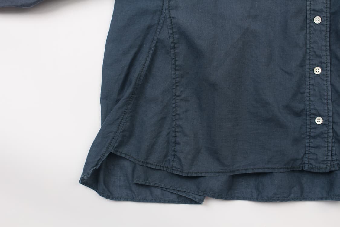 TUMUGU: Washed Wide Frill Shirt  상품이미지6