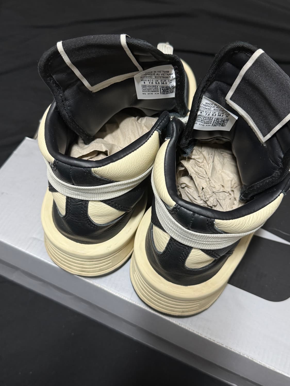 240 컨버스 터보웨폰 다크쉐도우 블랙크림 상품이미지3