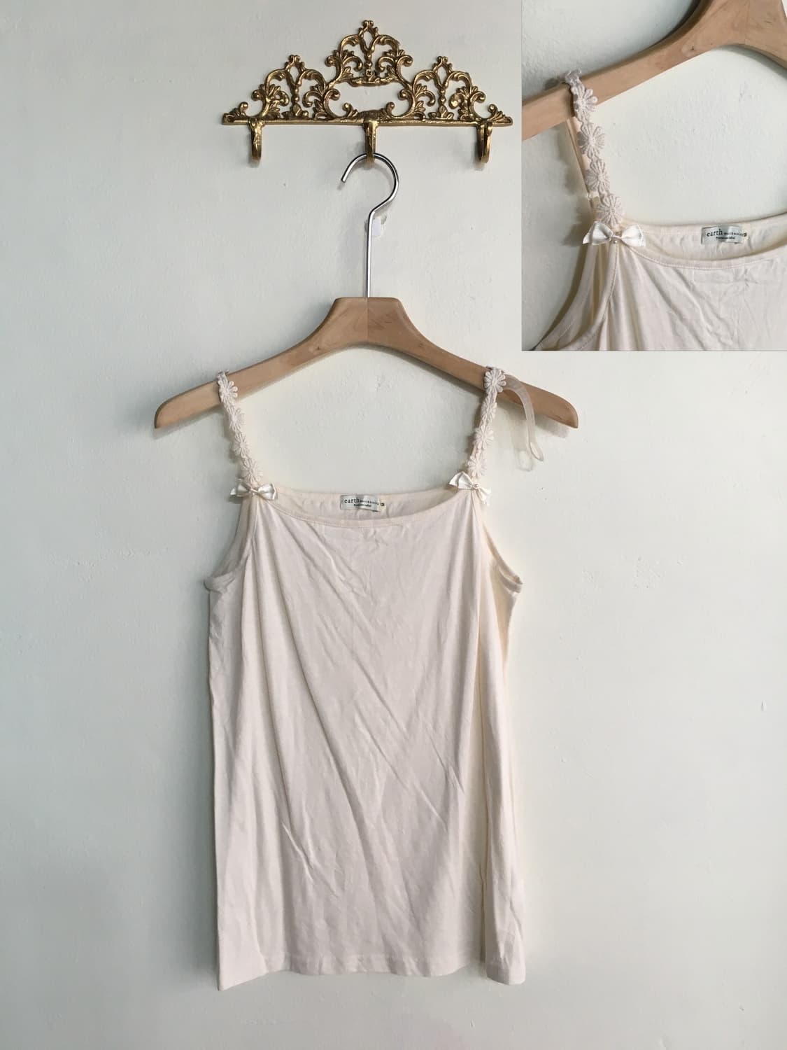 빈티지 엑시즈팜 어스뮤직 뮤트 베이지 페어리 코디세트 상품이미지3