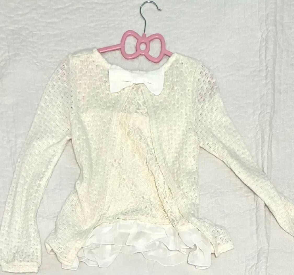 뒷면 포인트!!)) COLZA 콜자 긴소매  러블리 히메갸루 로걀 상품이미지1