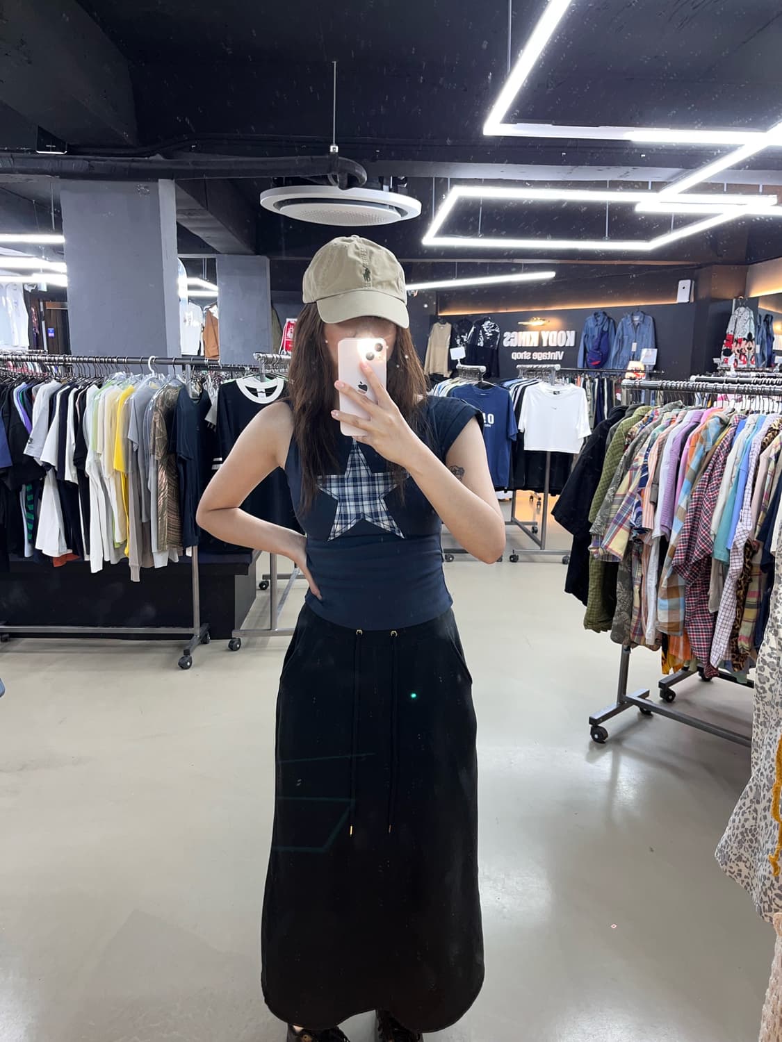 폴로 베이지 볼캡 상품이미지1
