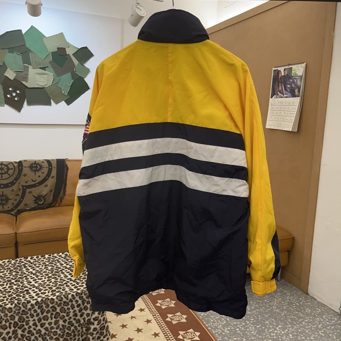 플레이보이 90's 올드스쿨 레트로 오버핏 바람막이 105 C09313 상품이미지4