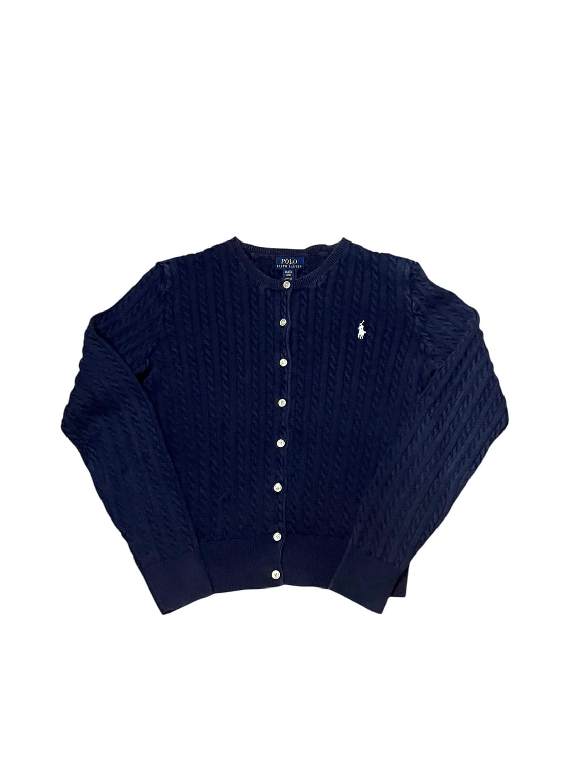폴로 랄프로렌 꽈배기 니트 가디건 네이비 XL  #csz3865 상품이미지3