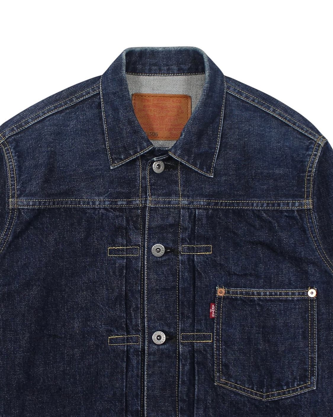 1994 LVC 71506XX 1세대 데님 자켓 빅E 셀비지 리바이스 상품이미지4