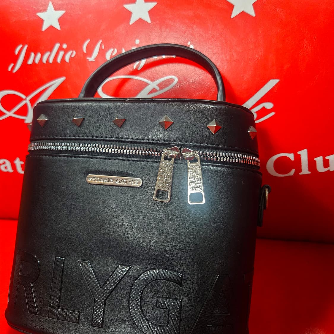 파리게이츠 가죽 스터드 보냉 크로스백 상품이미지3