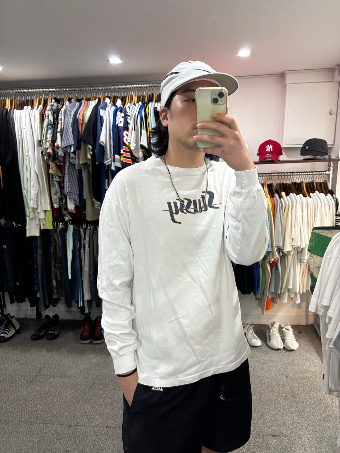 90s made in usa 스투시 롱슬리브 상품이미지7