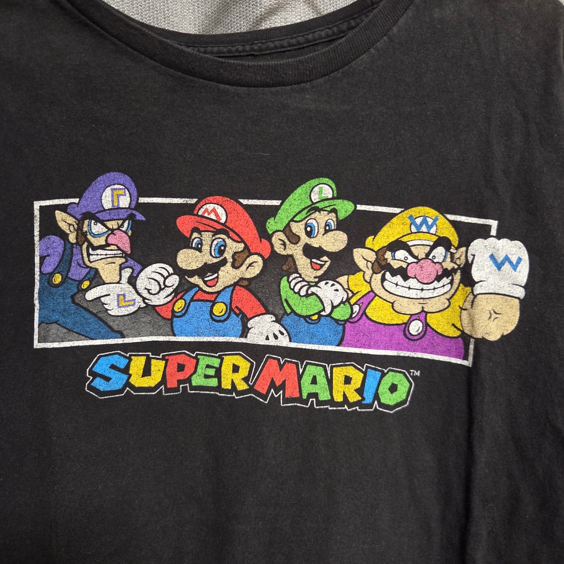 Super Mario 빈티지 반팔 티셔츠 L(100) 상품이미지2