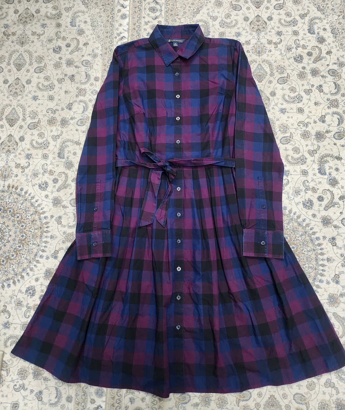 BROOKS BROTHERS 타탄체크 셔츠 원피스 2 (55까지) 상품이미지1