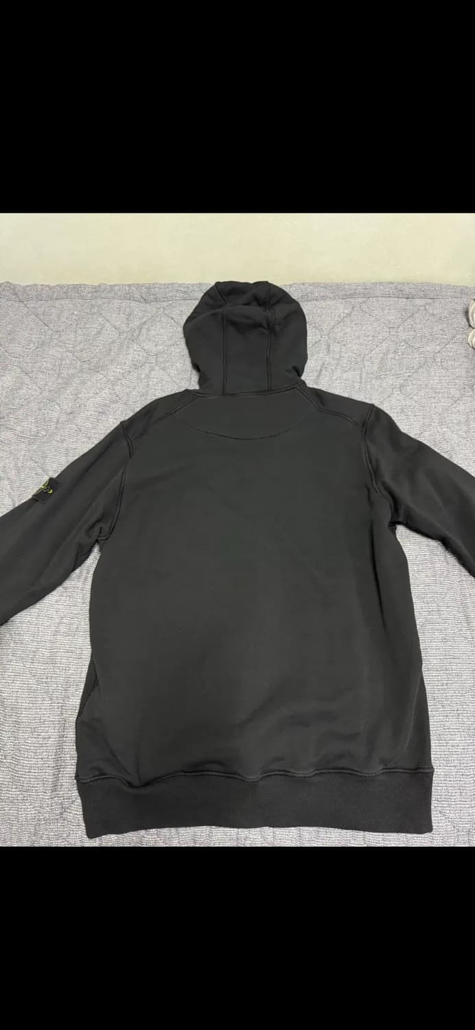 스톤아일랜드 블랙 후드티(XL) 상품이미지5