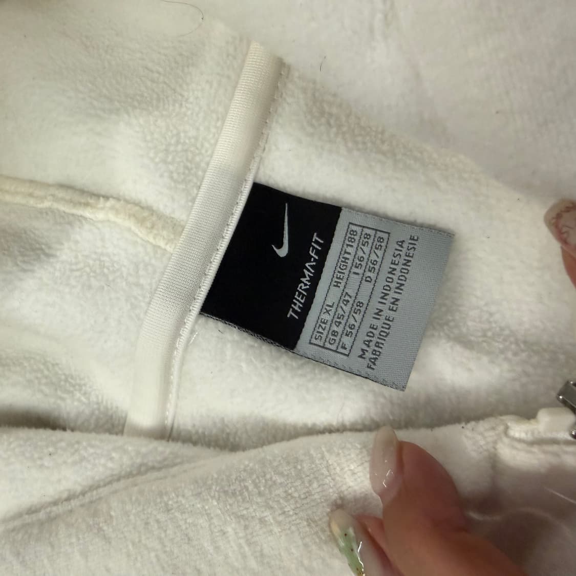 [정품/XL] 나이키 올드스쿨 슈프림코트 플리스 후드집업 상품이미지6