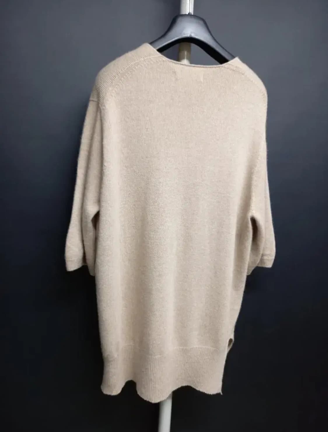 BOWEN 보웬 홀가먼트 춘추 롱 니트 F 상품이미지6