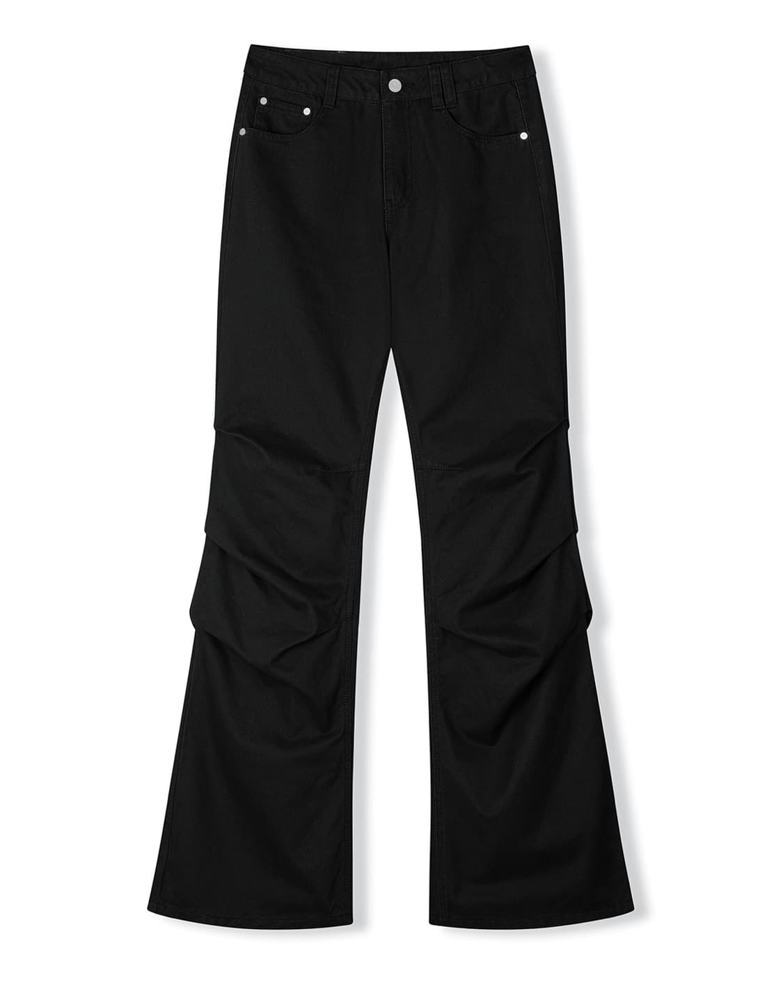 데케트우먼-Flared Shirring Pants-M사이즈 상품이미지4