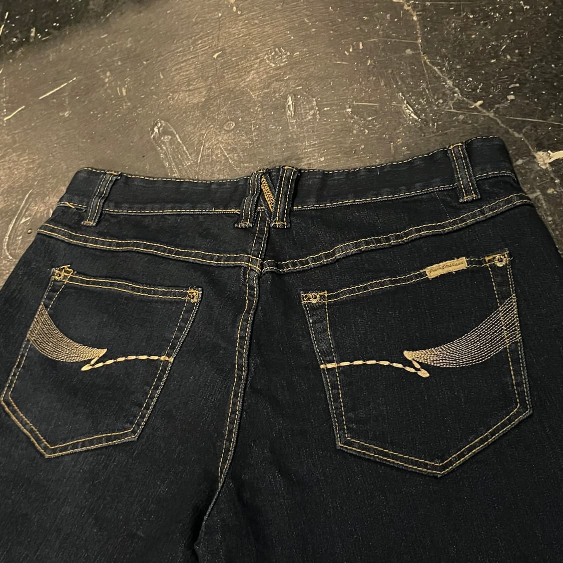 빈티지 블루포스진 상품이미지3