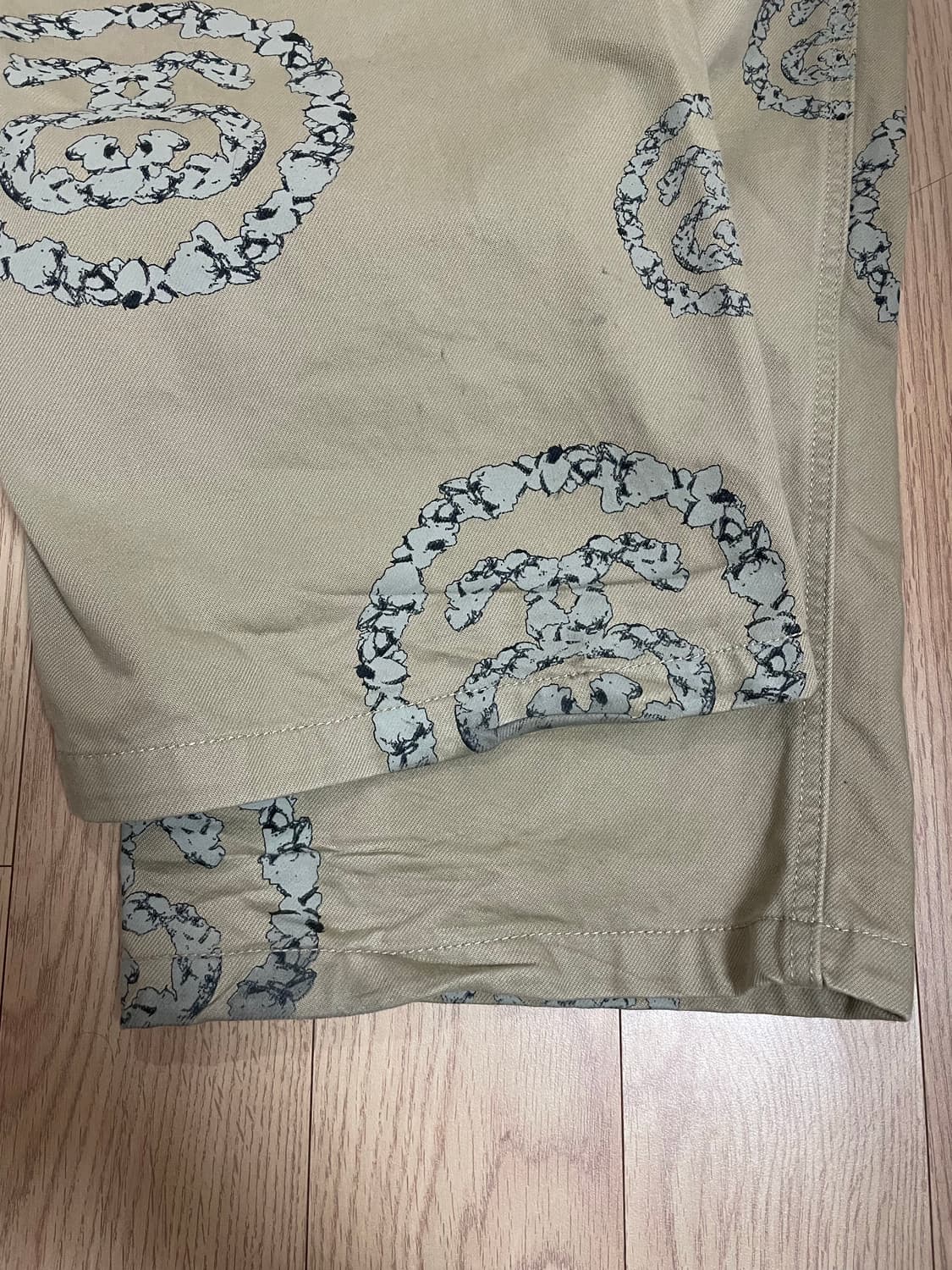 스투시 데님티어스 SS 리쓰 치노 카키 상품이미지5