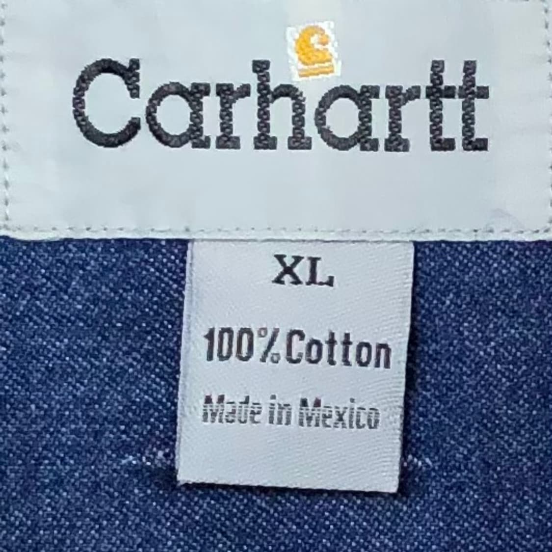 Xxl 칼하트 데님 셔츠 상품이미지3