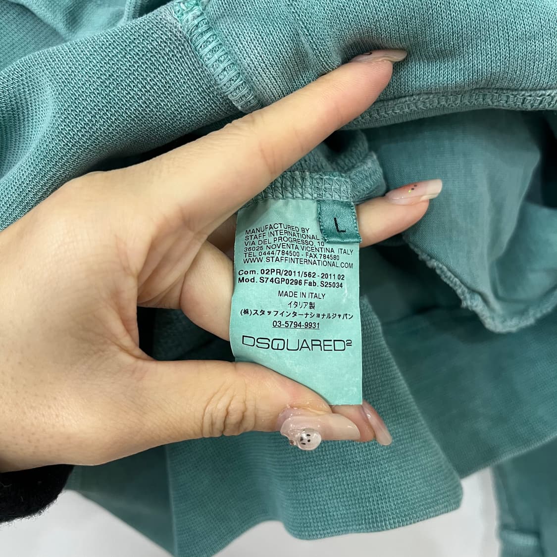 디스퀘어드2 피그먼트 후드티 상품이미지6