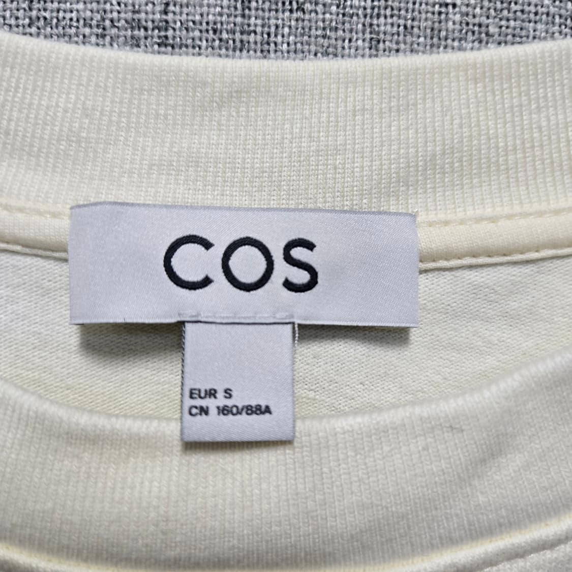 COS 코스 라운드 반팔  원피스 s 상품이미지3