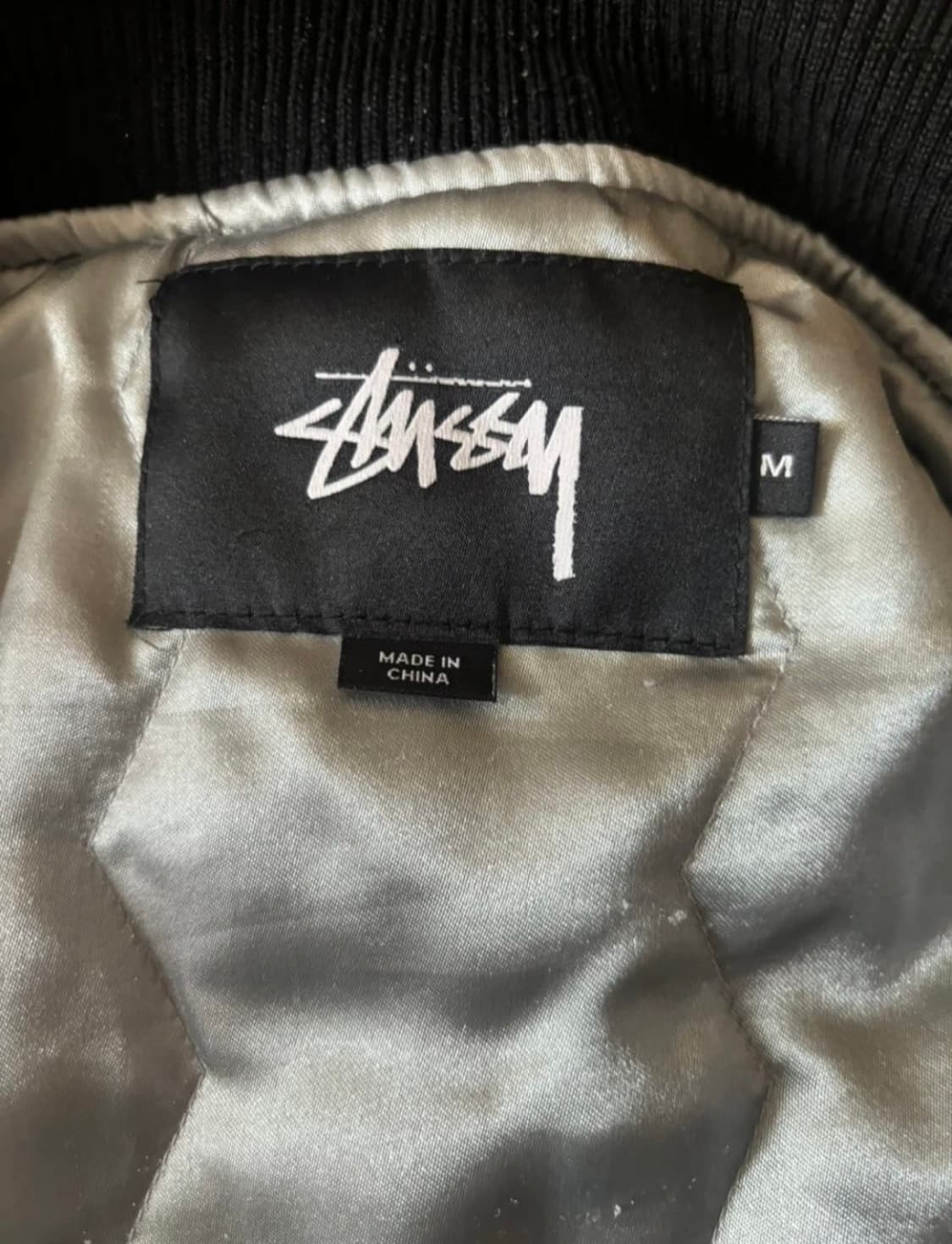 스투시 자켓 항공점퍼 블루종 ma-1 상품이미지4