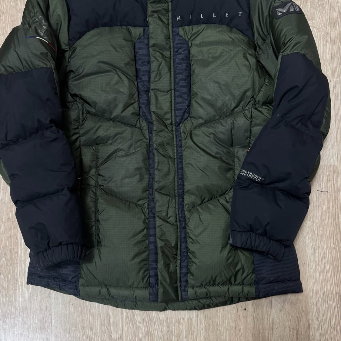 밀레 남성 윈드스토퍼 구스다운 푸퍼 패딩 M/95  상품이미지3