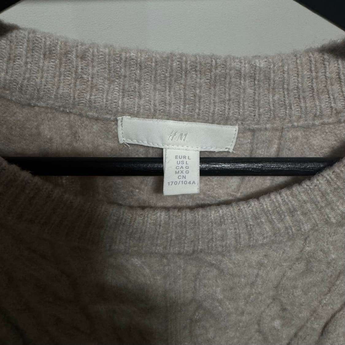 H&M 루즈핏 니트 상품이미지5