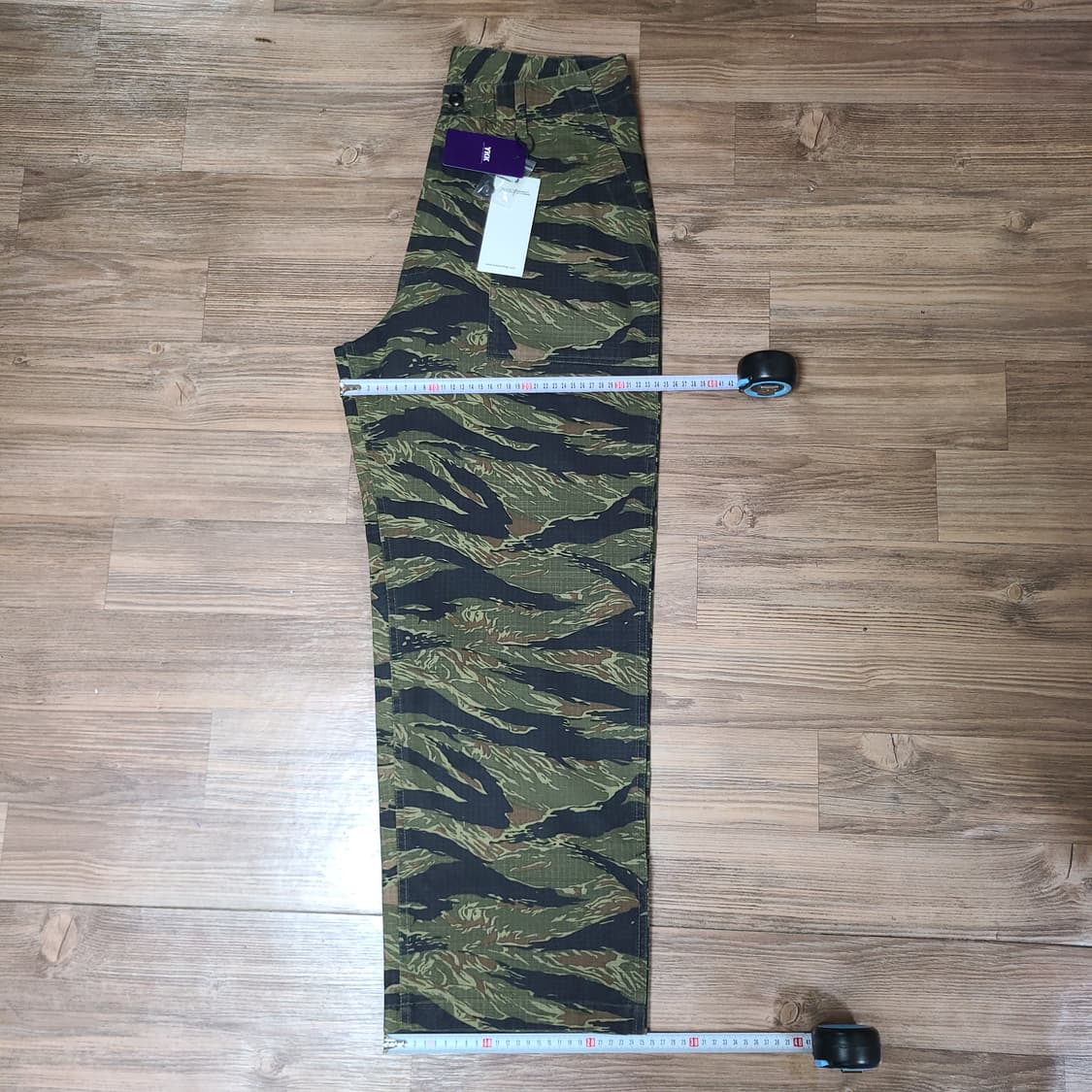 [M 새상품] 아웃스탠딩 퍼티그 카모 립스탑 팬츠 바지 상품이미지8