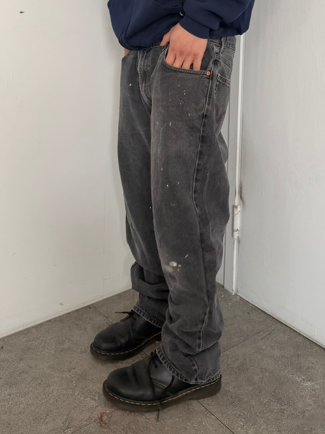 리바이스 00's 550 흑청 상품이미지6