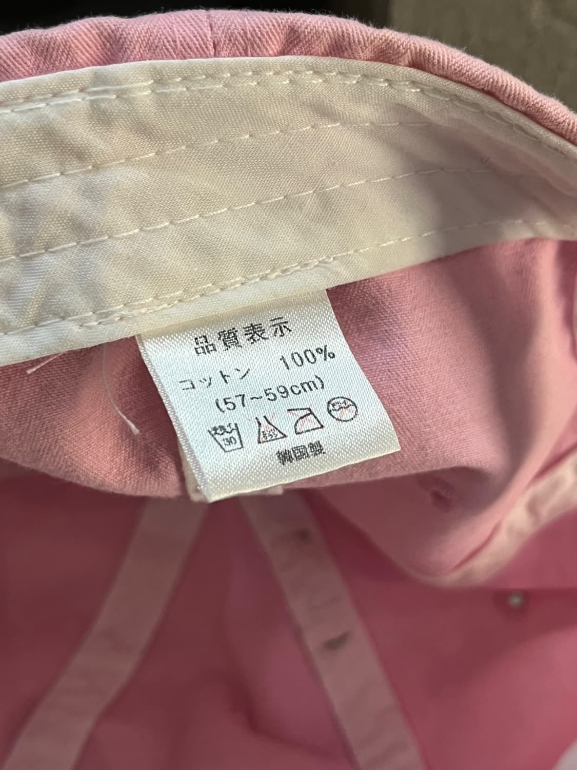 본 더치 로고 핑크 캡 상품이미지5