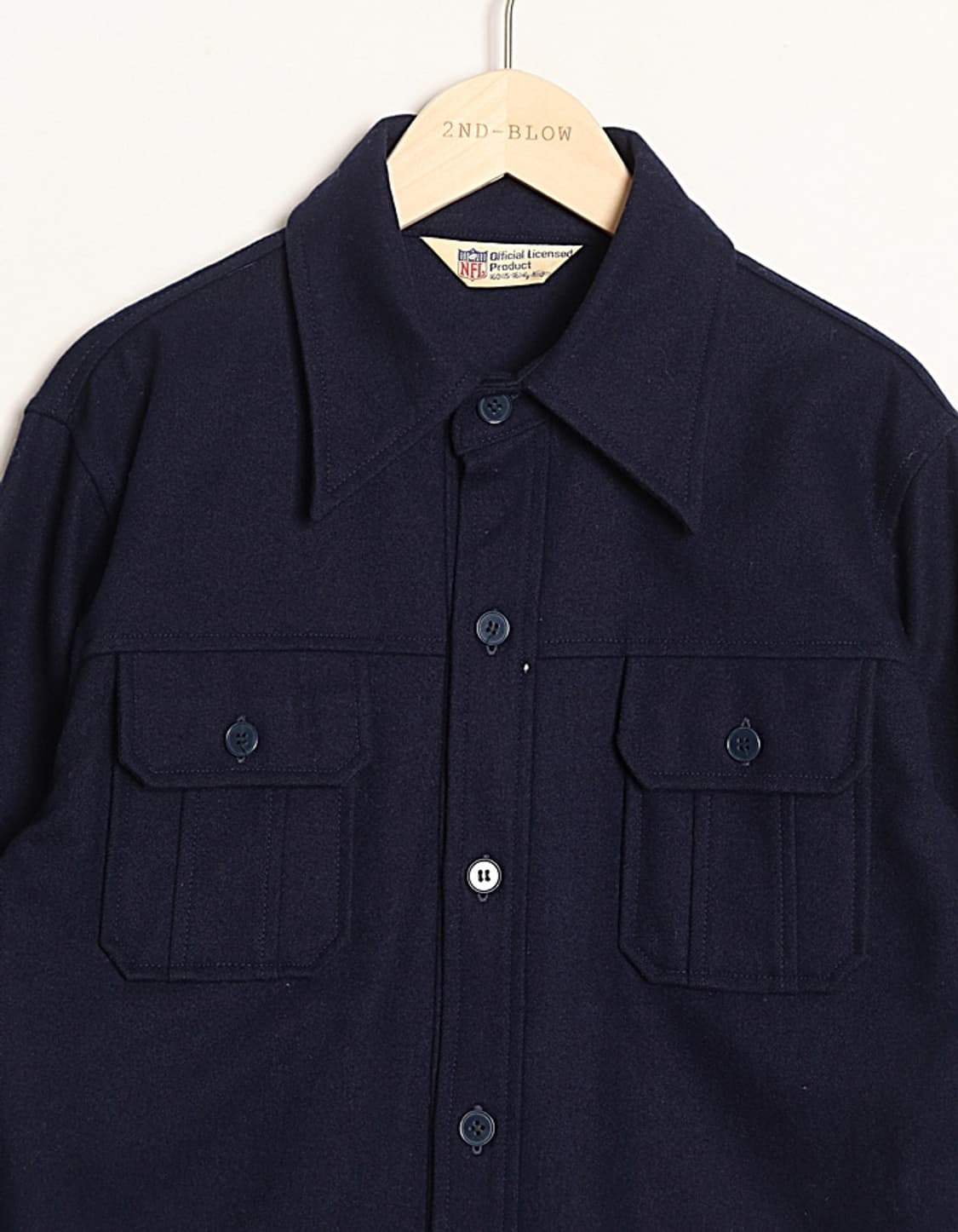 Vintage NFL ReWork Wool Shirts 상품이미지2